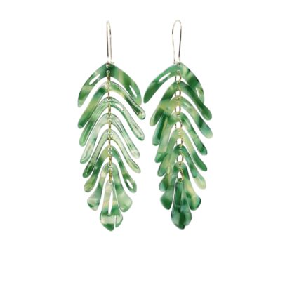 Boucles Pocahontas (feuilles vertes)