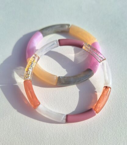 Bracelet Sonia lilas-gris – Image 4