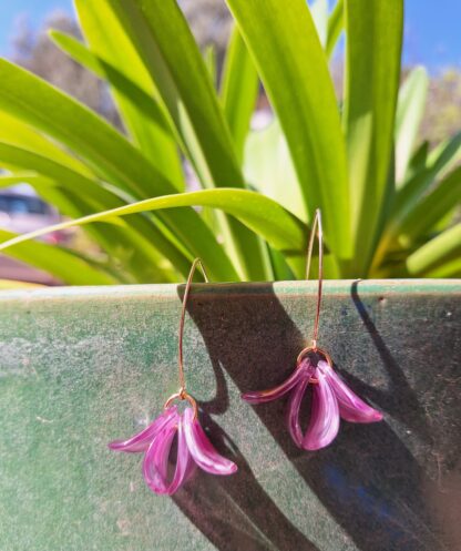 Boucles Flore parme