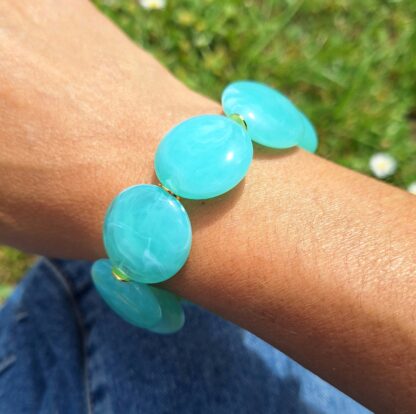 Bracelet Mentos (Vert turquoise) – Image 2