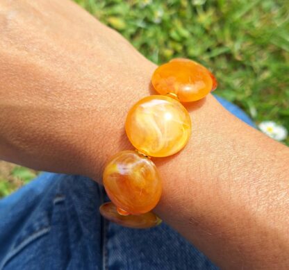 Bracelet Mentos (Jaune ambré) – Image 2
